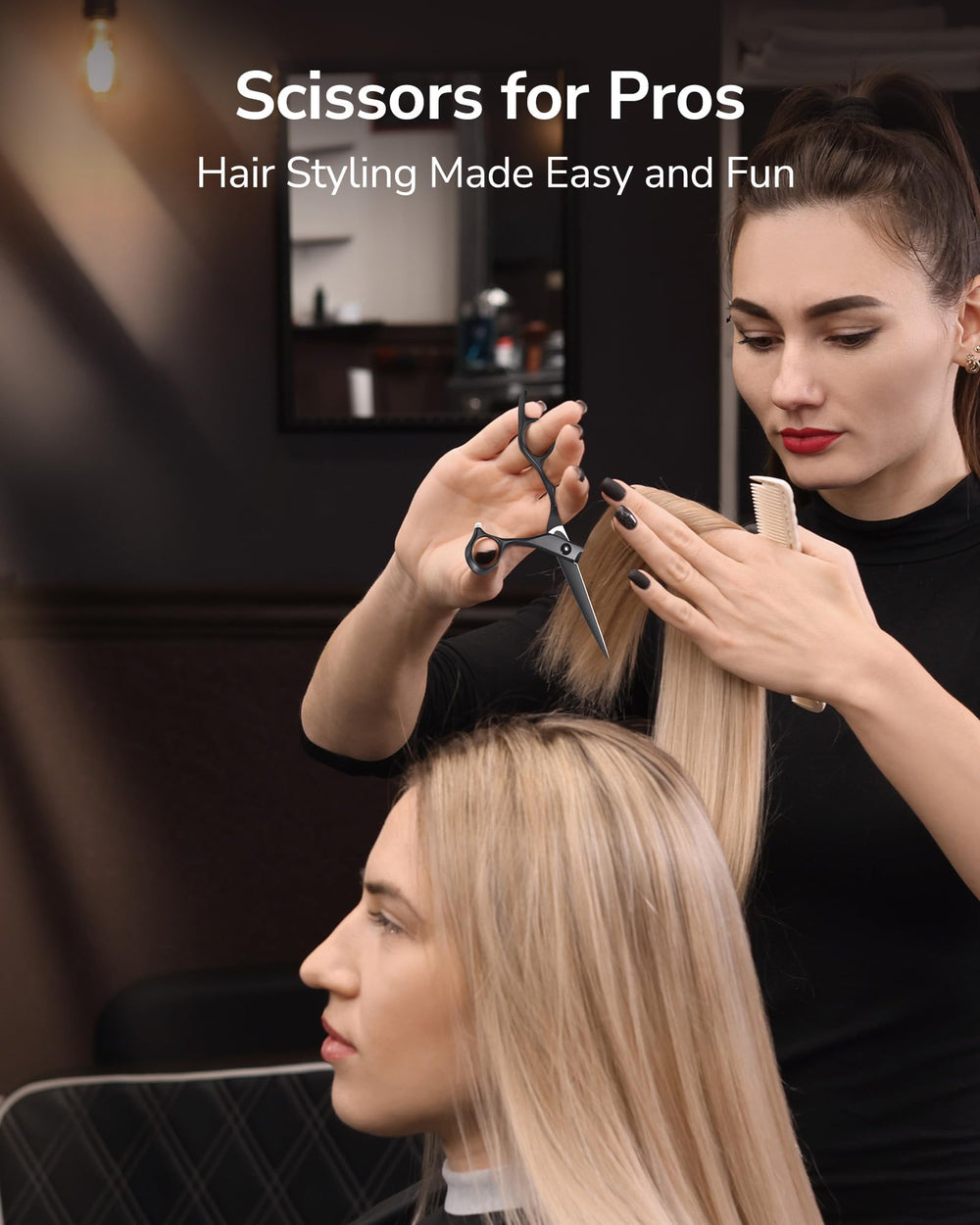 Idéaux pour tous types de cheveux, des mèches fines aux mèches épaisses.