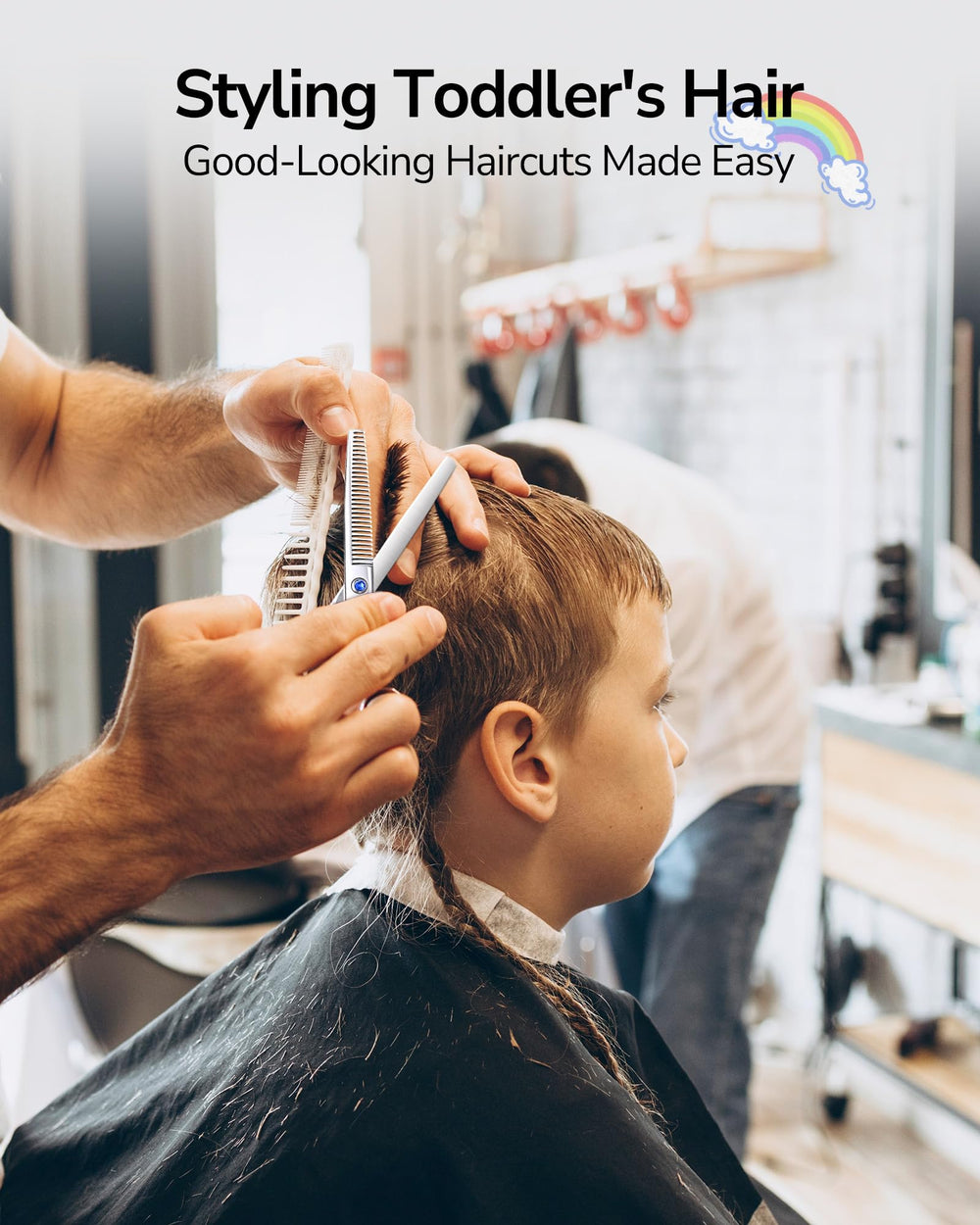 ULG complete toddler haircut kit for at-home grooming.