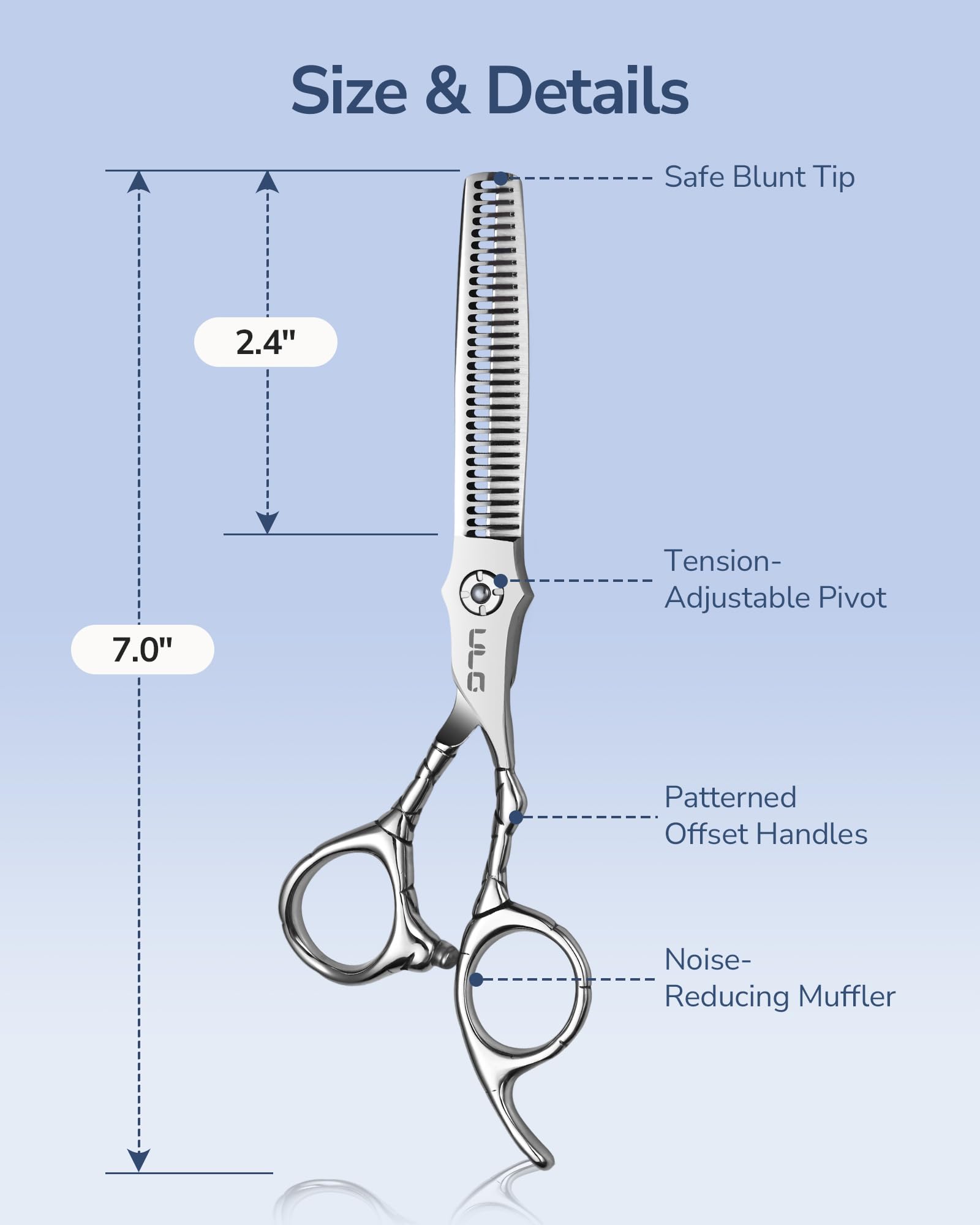 ULG professional-grade tool ideal for stylists and home users alike