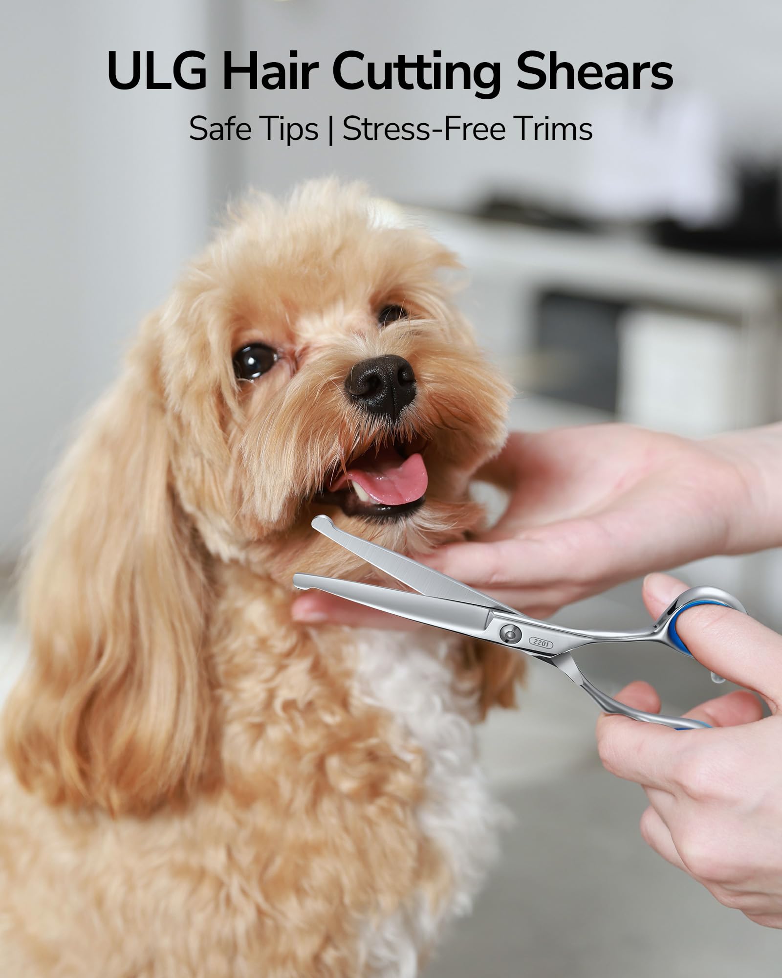 ULG family-use multipurpose shears work for kids and pets.