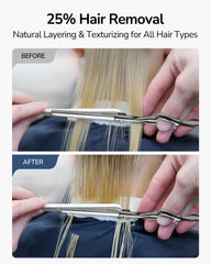ULG hair comb for precise Sectioning during DIY cuts.