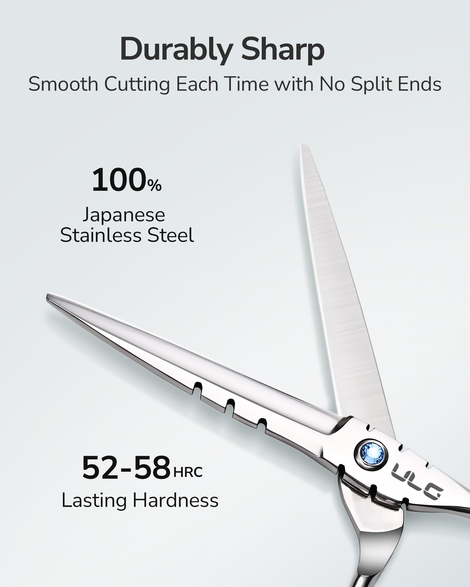 ULG Shark Series offset ergonomic handle for comfortable long sessions.
