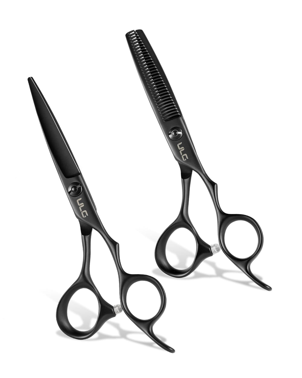 ULG hair cutting scissors set for precise trims at home or salon
