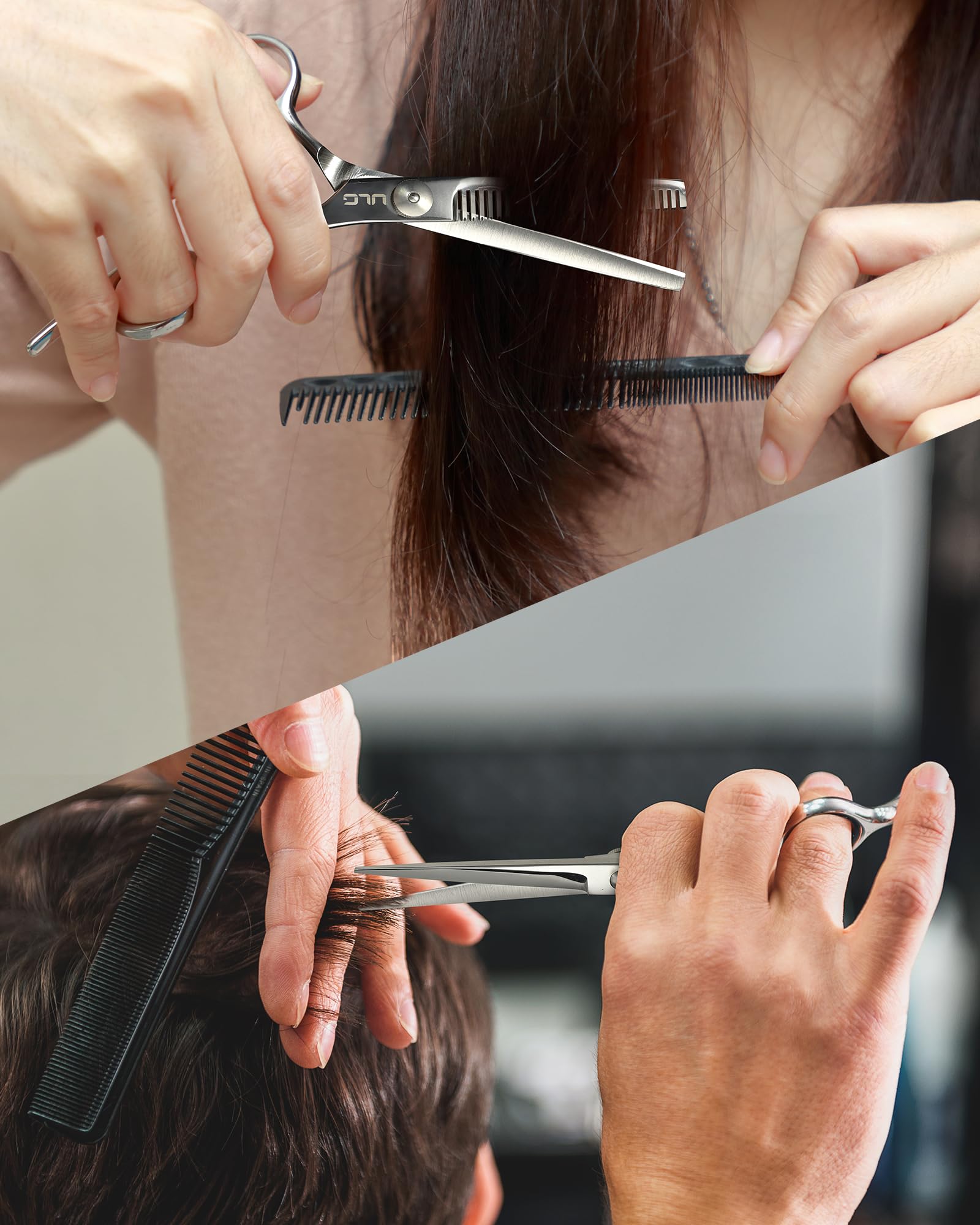 ULG Hair Cutting Scissors Set a thoughtful gift for professionals and beginners.