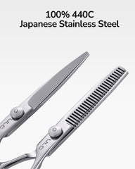 ULG hand-sharpened blades maintain sharpness for smooth texturing