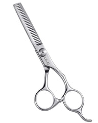 ULG Hair Thinning Scissors with mirror finish pivot for precise thinning and stylish look