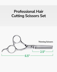 ULG offset-grip ergonomic design reduces thumb and wrist strain during styling