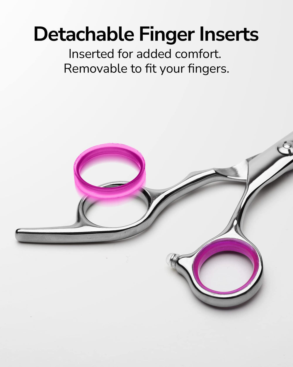 ULG hand sharpened and polished professional scissors for smooth cuts