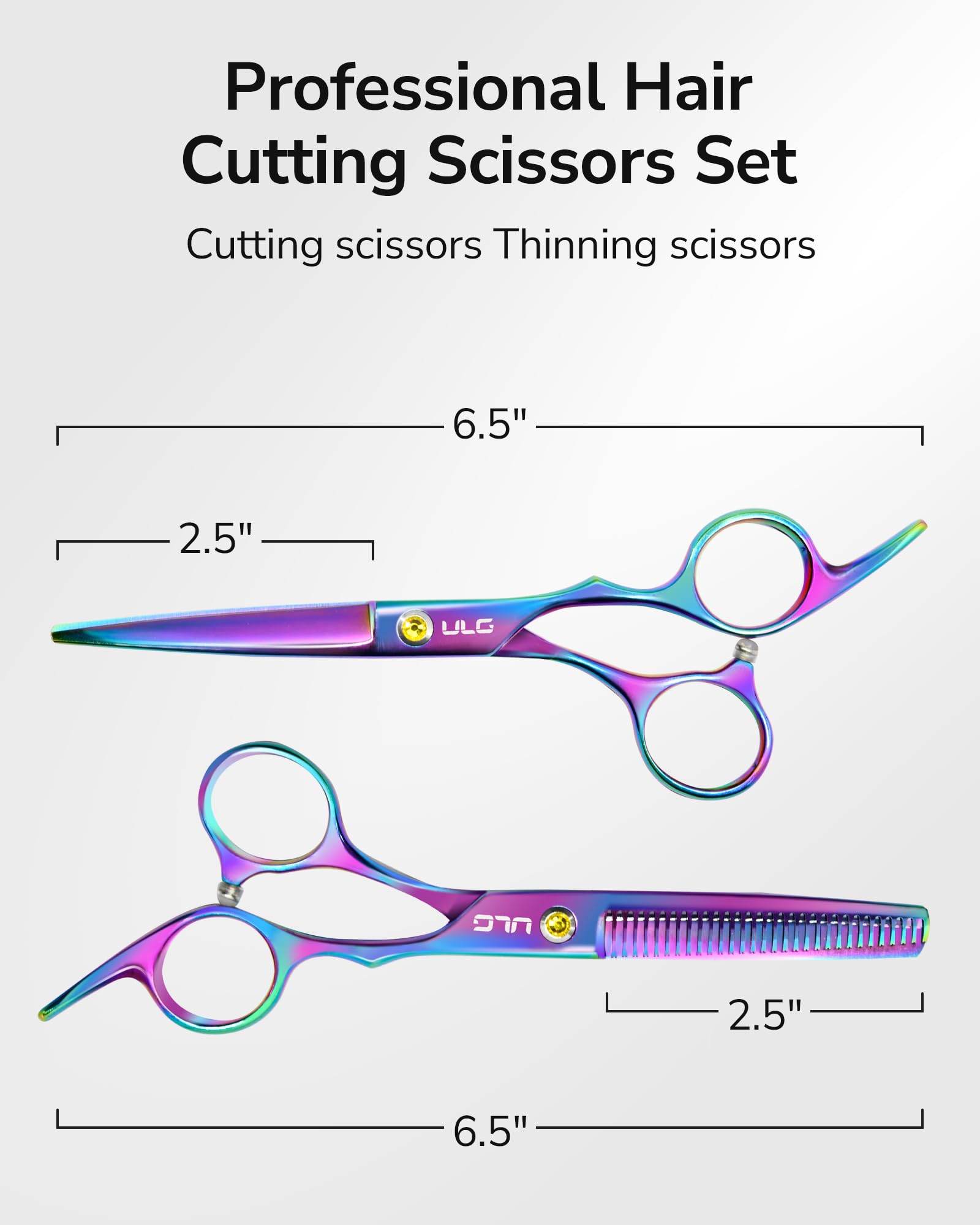 ULG off-set ergonomic grip supports comfortable, reduced wrist strain