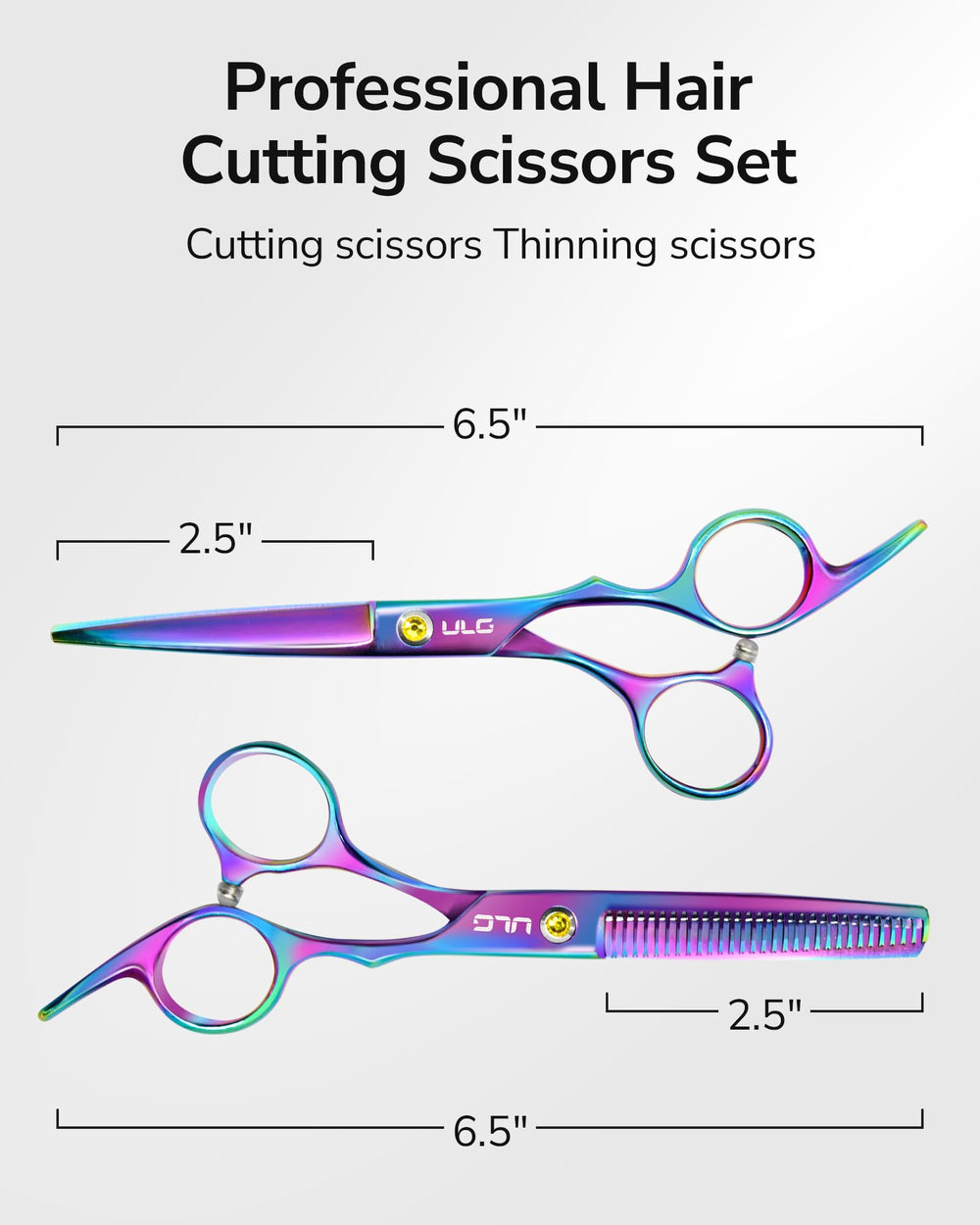 ULG off-set ergonomic grip supports comfortable, reduced wrist strain