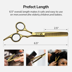 ULG offset ergonomic grip reduces wrist strain during long styling sessions.