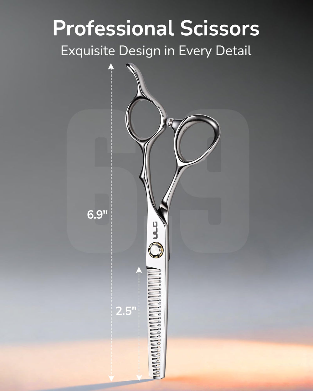 ULG 32-teeth design blends and textures with natural results