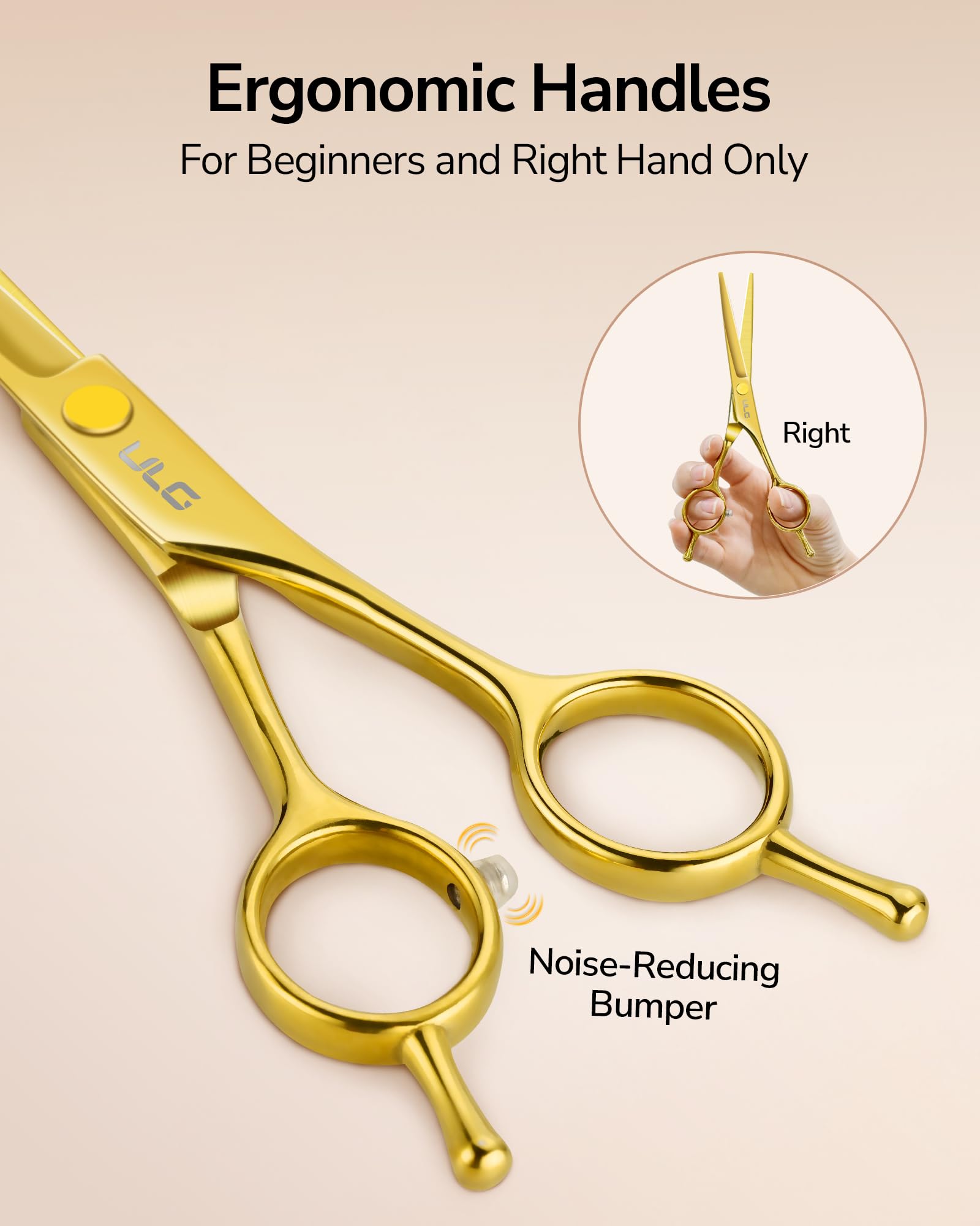 ULG sectioning clips 2-pack for secure hold during hairstyles