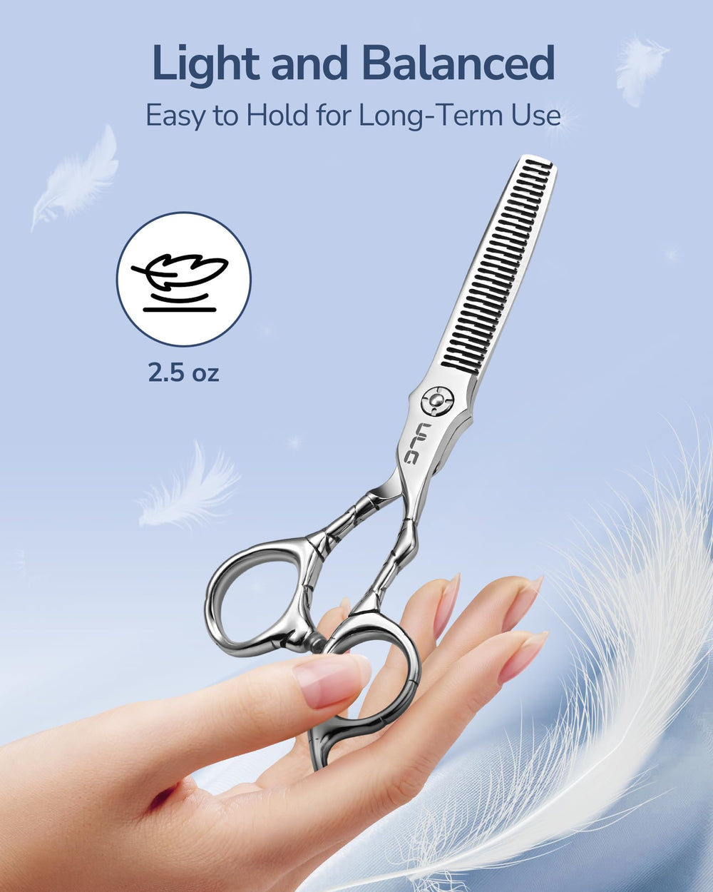 ULG versatile thinning scissors for all hair types and textures