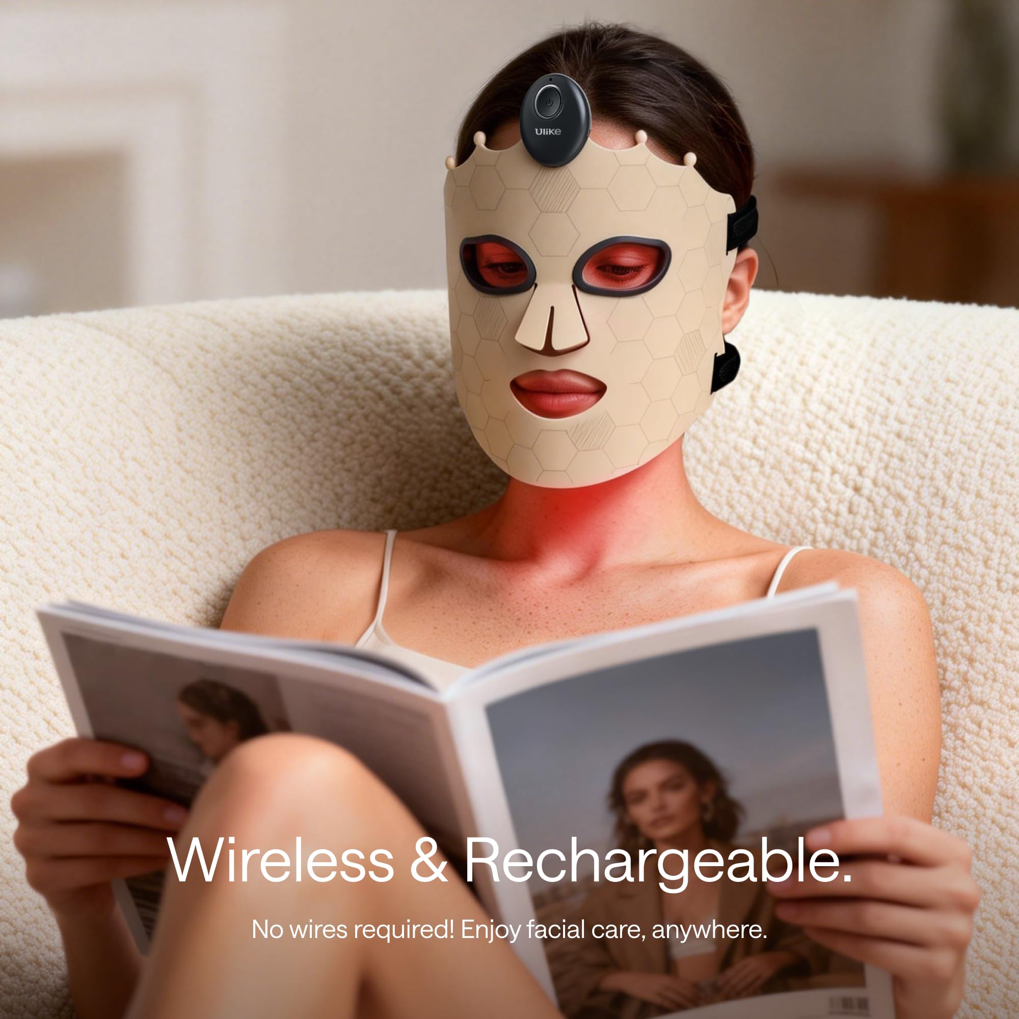 Gift-ready packaging for Ulike ReGlow Lite LED Mask skincare gift