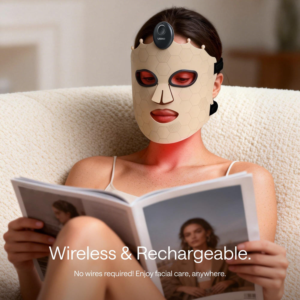 Gift-ready packaging for Ulike ReGlow Lite LED Mask skincare gift