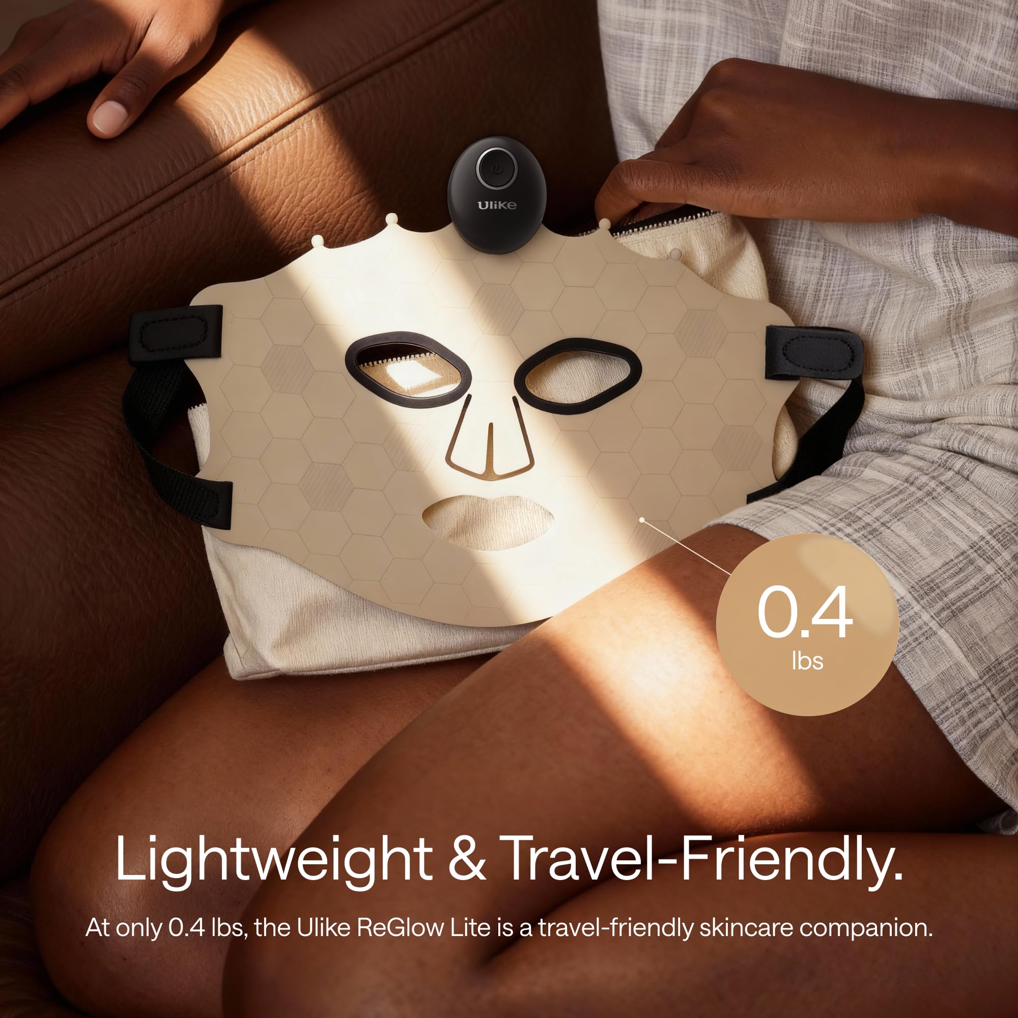 Compact, travel-friendly design by Ulike ReGlow Lite fits in small bags