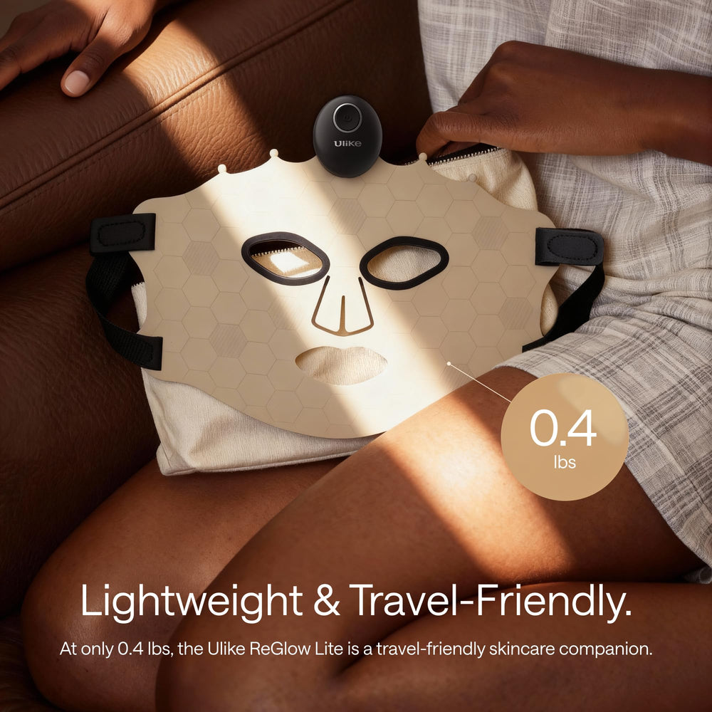 Compact, travel-friendly design by Ulike ReGlow Lite fits in small bags