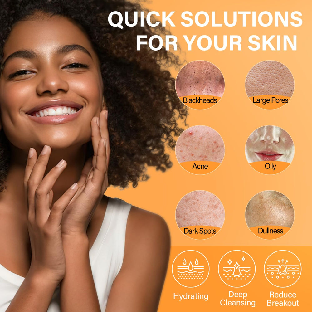 Ulluxe Clay Mask Set with brush and sponge for easy application.
