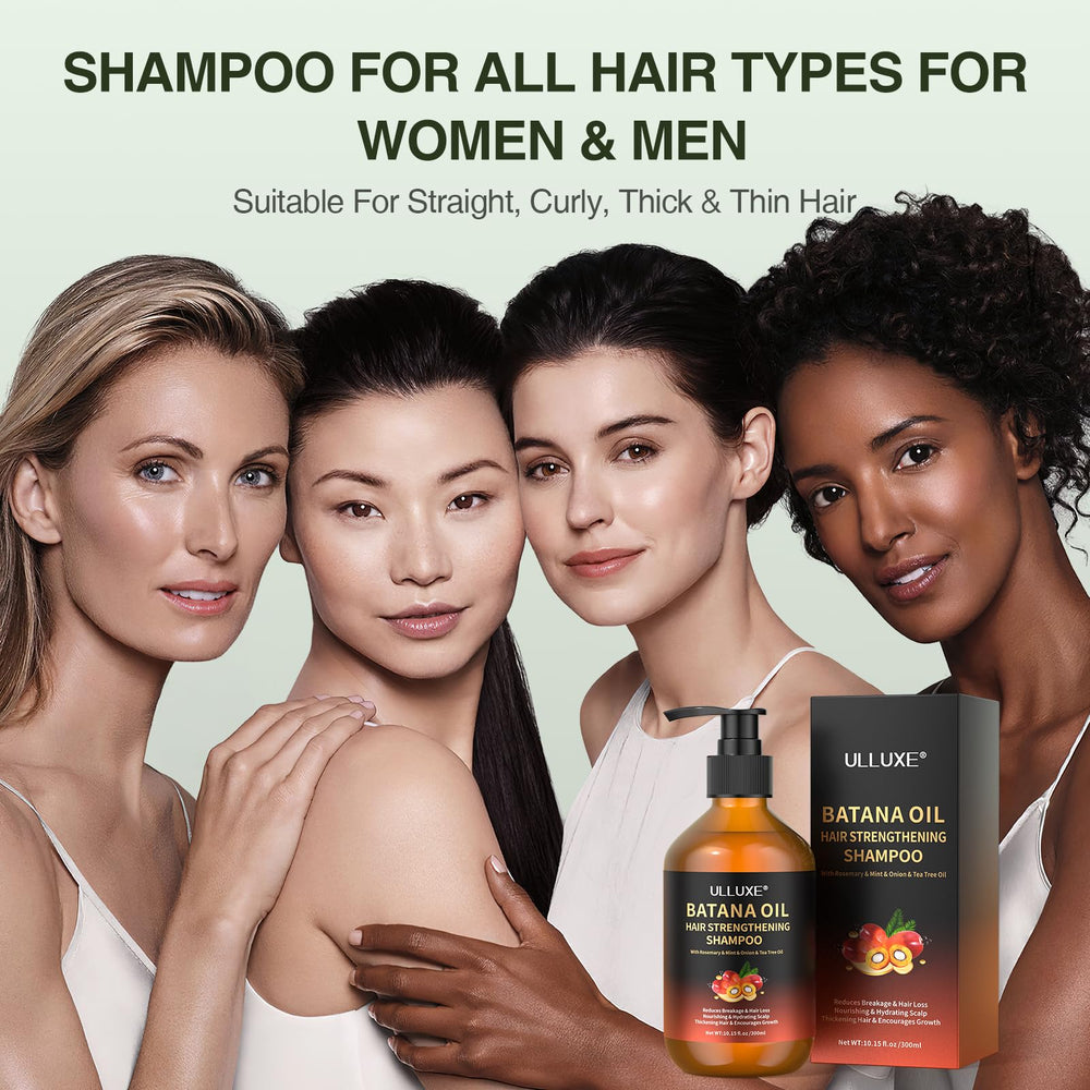 ulluxe Color-Safe Shampoo indicates safe use on dyed or treated hair.