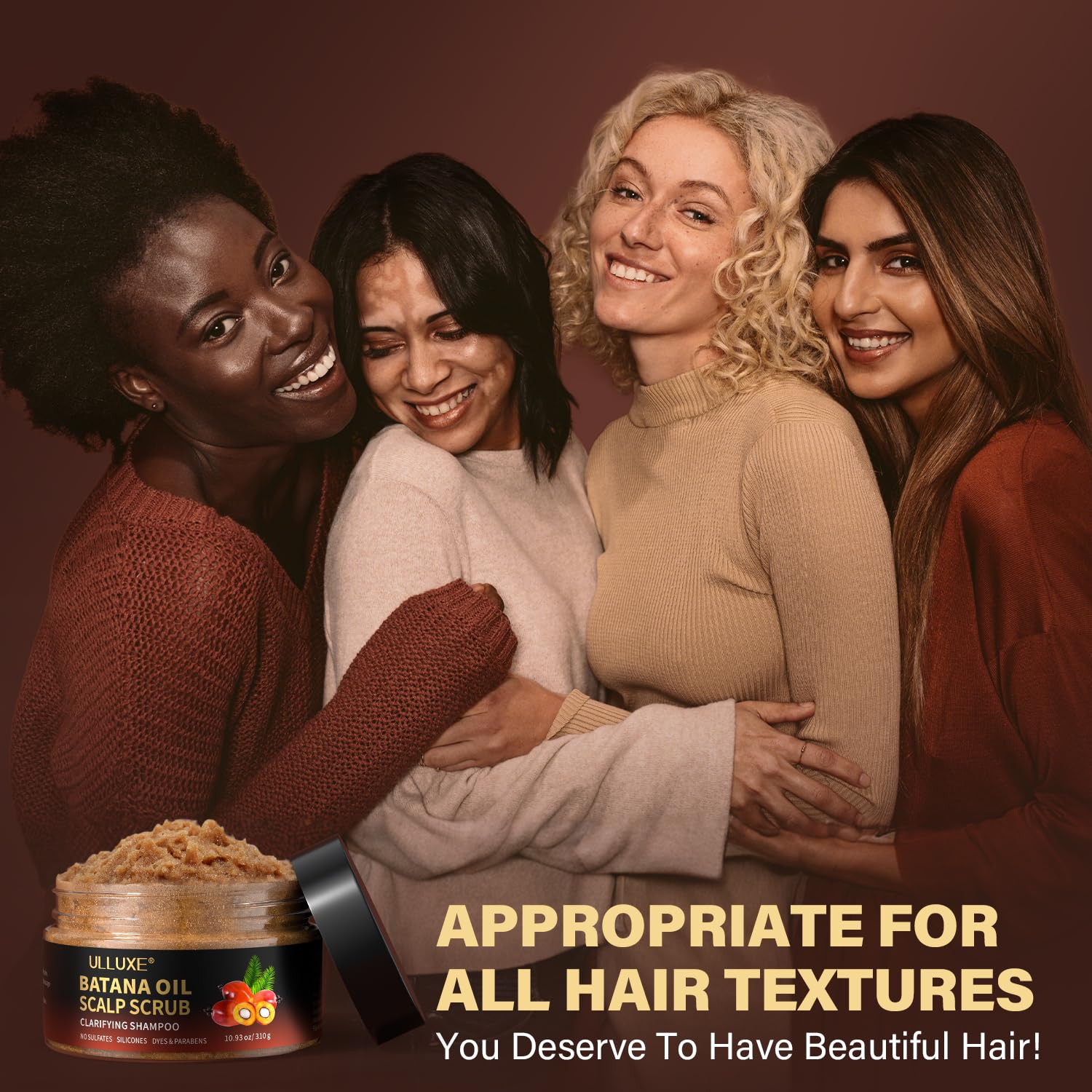 ulluxe Hair after use appears smoother and shinier.