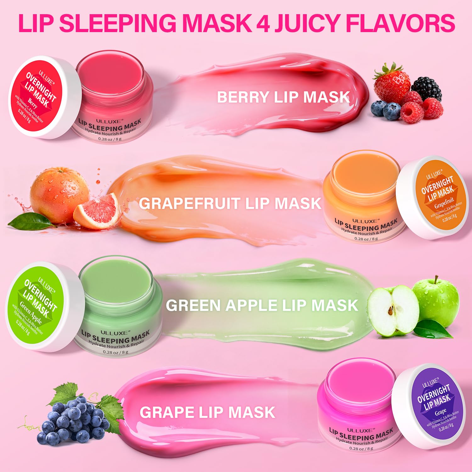 emballage compact ulluxe masque lèvres facile à transporter