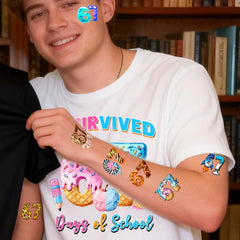 Ulmisfee Six Seven tattoos with simple application steps for quick, mess-free fun.