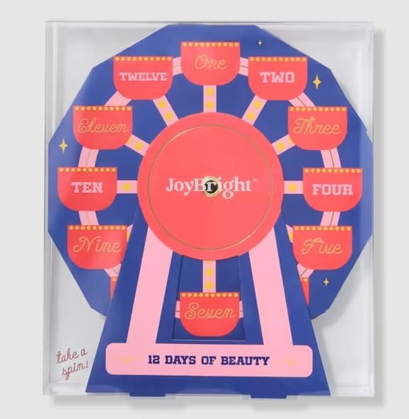 ULTA JoyBright ferris wheel packaging adds festive decor and easy gifting appeal.
