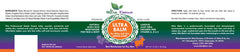 Ultra Balm ingredients with aloe vera and vitamins A, D, E promote softness.