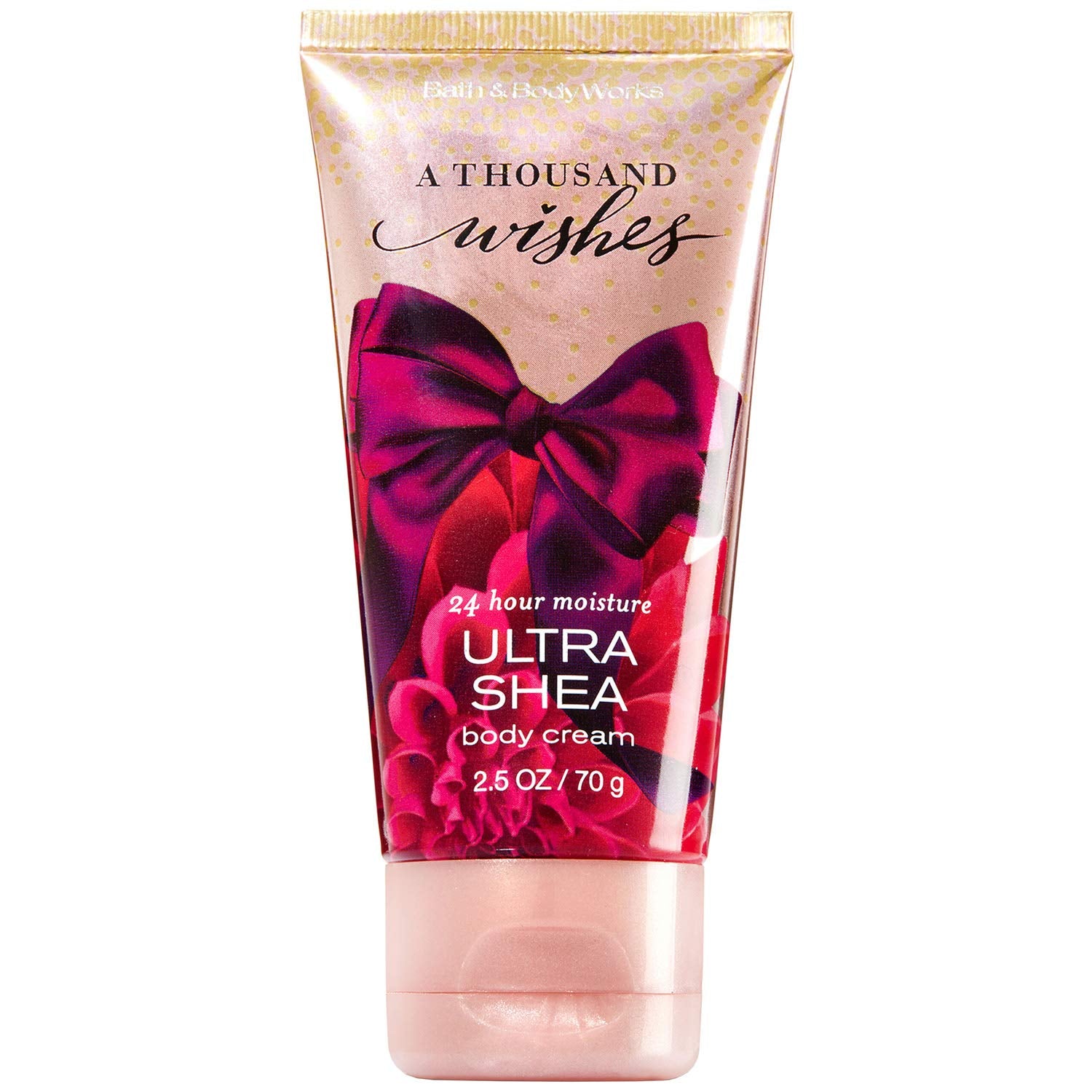 Ultra Shea Body Cream 2.5oz tube nourishes skin with hydration and a non-greasy finish.