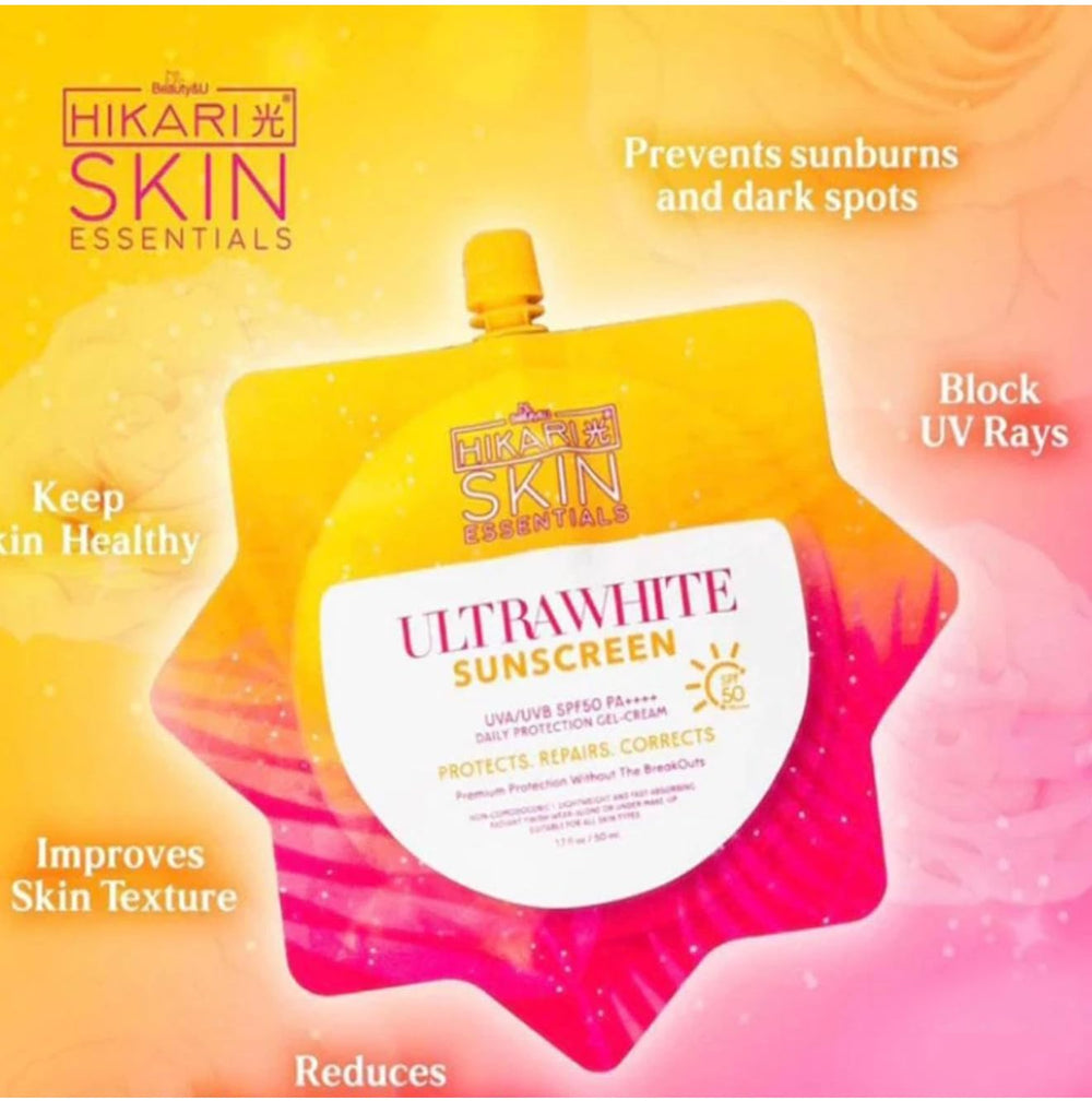 Applying UltraFresh Gel-Cream SPF 50 on arm for outdoor protection.