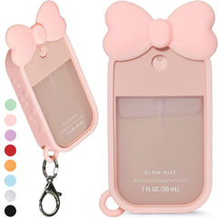 ULTRASKINX Ribbon Bow Case front view showcasing chic bow design and blush pink finish