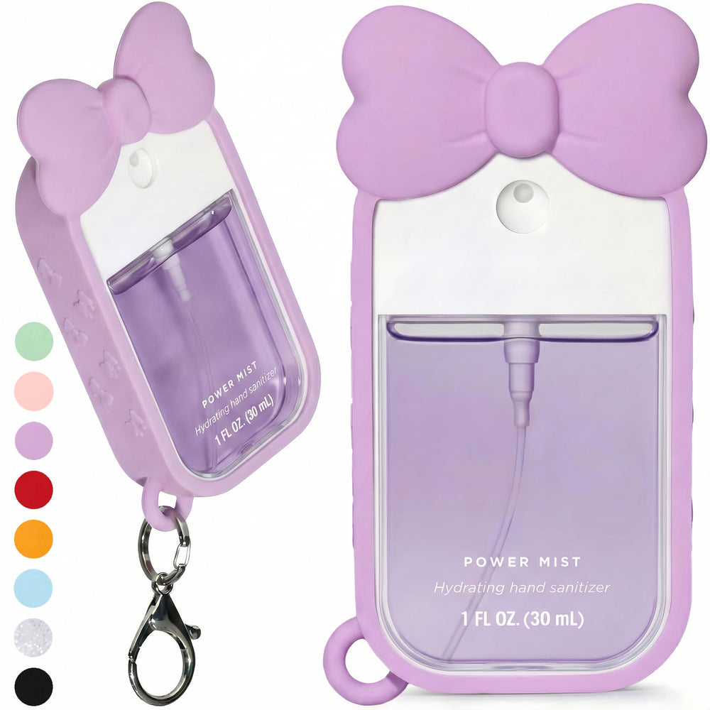 ULTRASKINX Ribbon Bow Case for Touchland 1oz sanitizer with secure fit and style