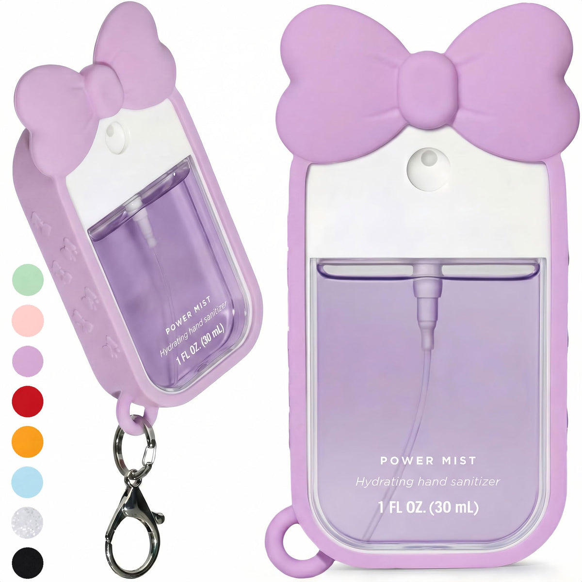 ULTRASKINX Ribbon Bow Case for Touchland 1oz sanitizer with secure fit and style