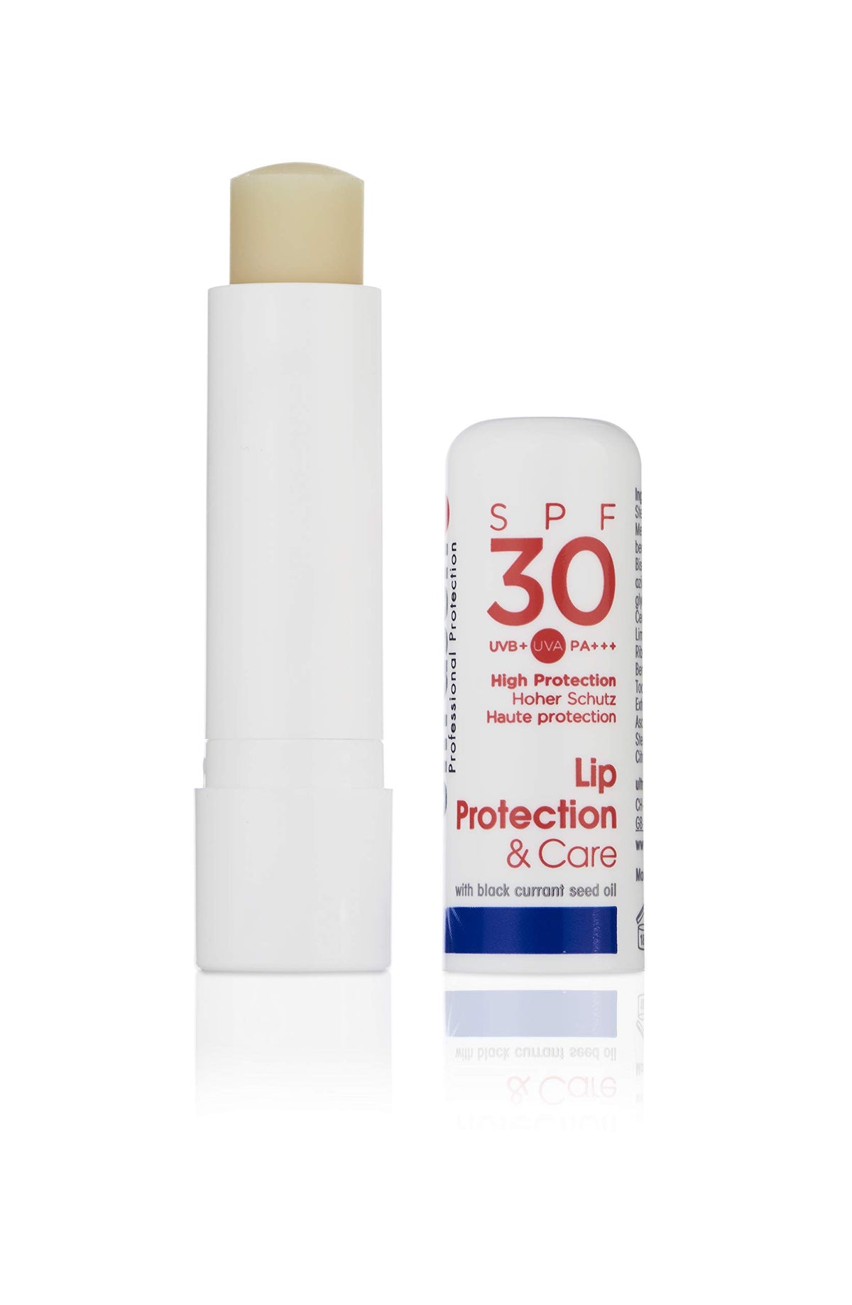 Ultrasun Ultra Lip SPF30 tube for on-the-go lip protection from sun and wind.