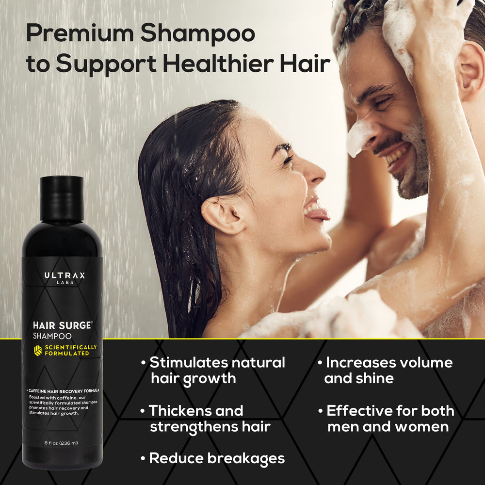 Ultrax Labs scalp stimulation tingling during application signals a refreshed cleanse.