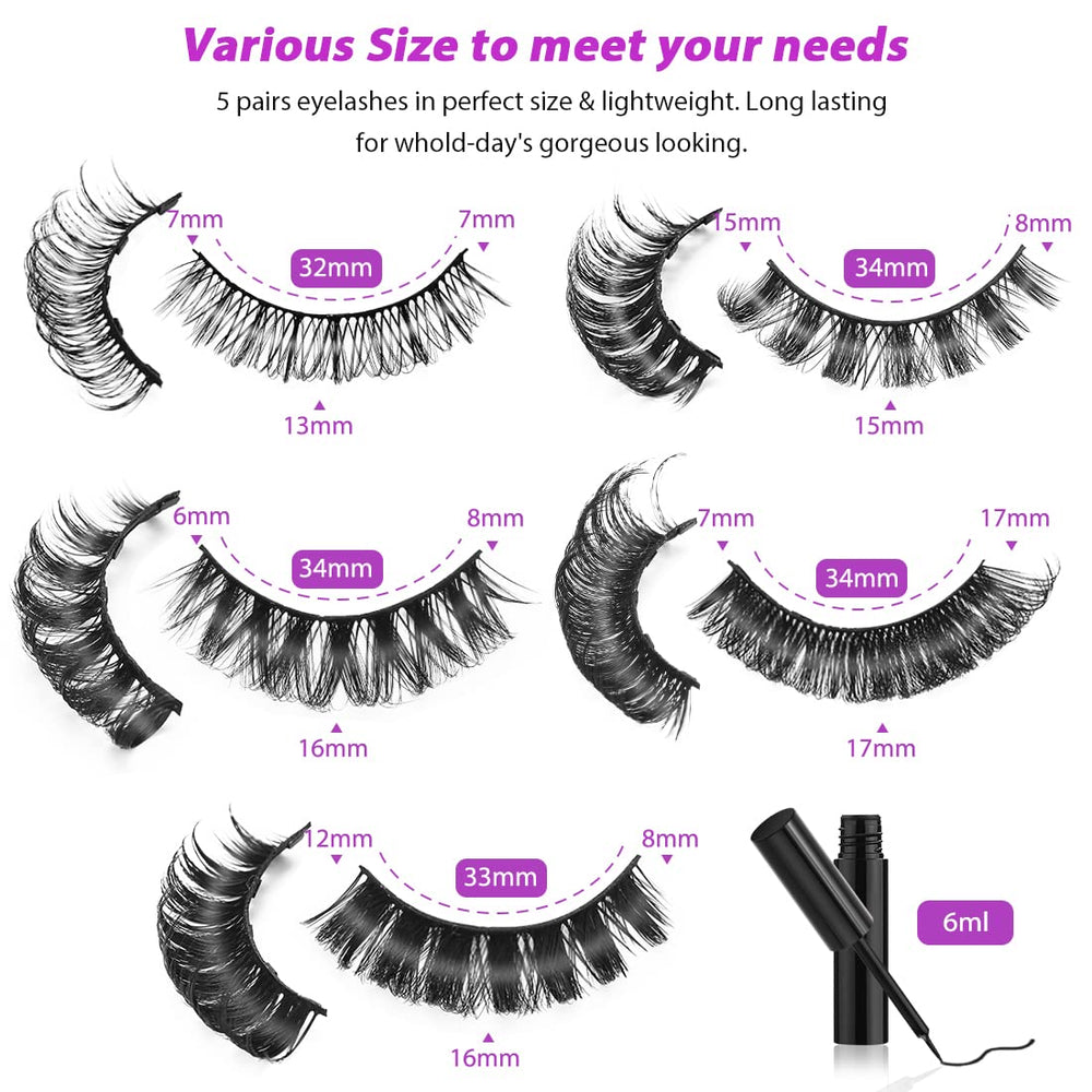 UMATE PLUS Magnetic Eyeliner Kit for glue-free lash wear.