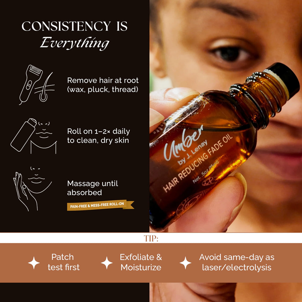 Umber By J. Lenay daily-use moisturizing oil promotes calm, hydrated skin