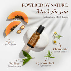 Umber by J. Lenay suitable for face and body use with gentle application.
