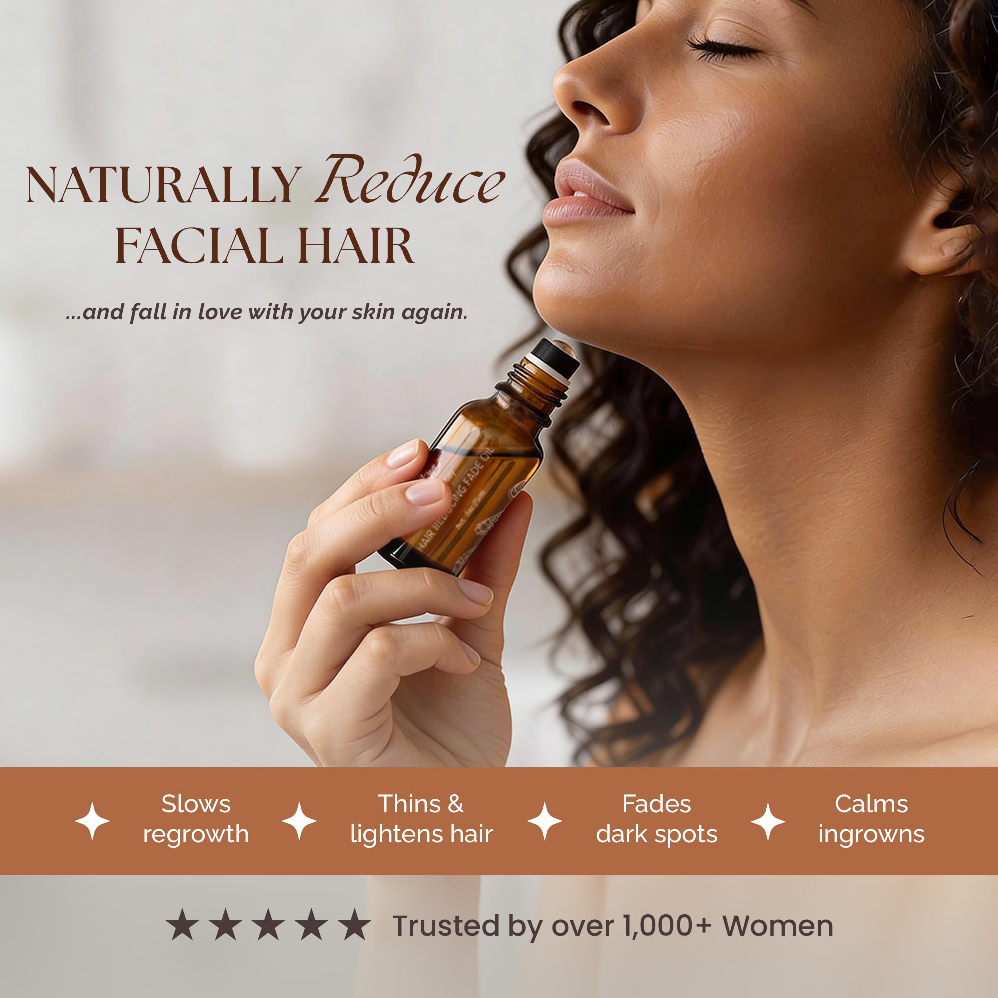 Umber By J. Lenay roll-on application designed for sensitive skin comfort