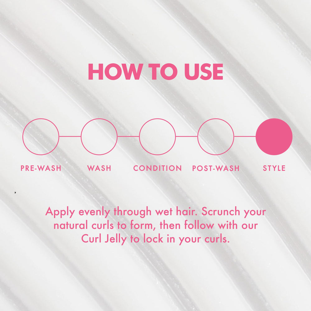 Umberto Giannini Creme De Curl Control Cream vegan cruelty free packaging.