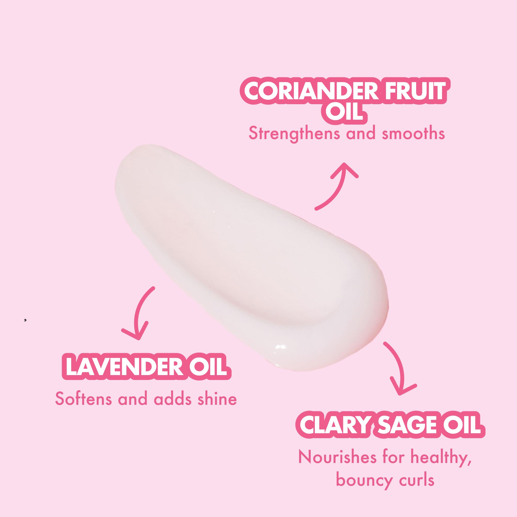 Umberto Giannini Curl Jelly Care application after shampoo for defined, glossy curls.