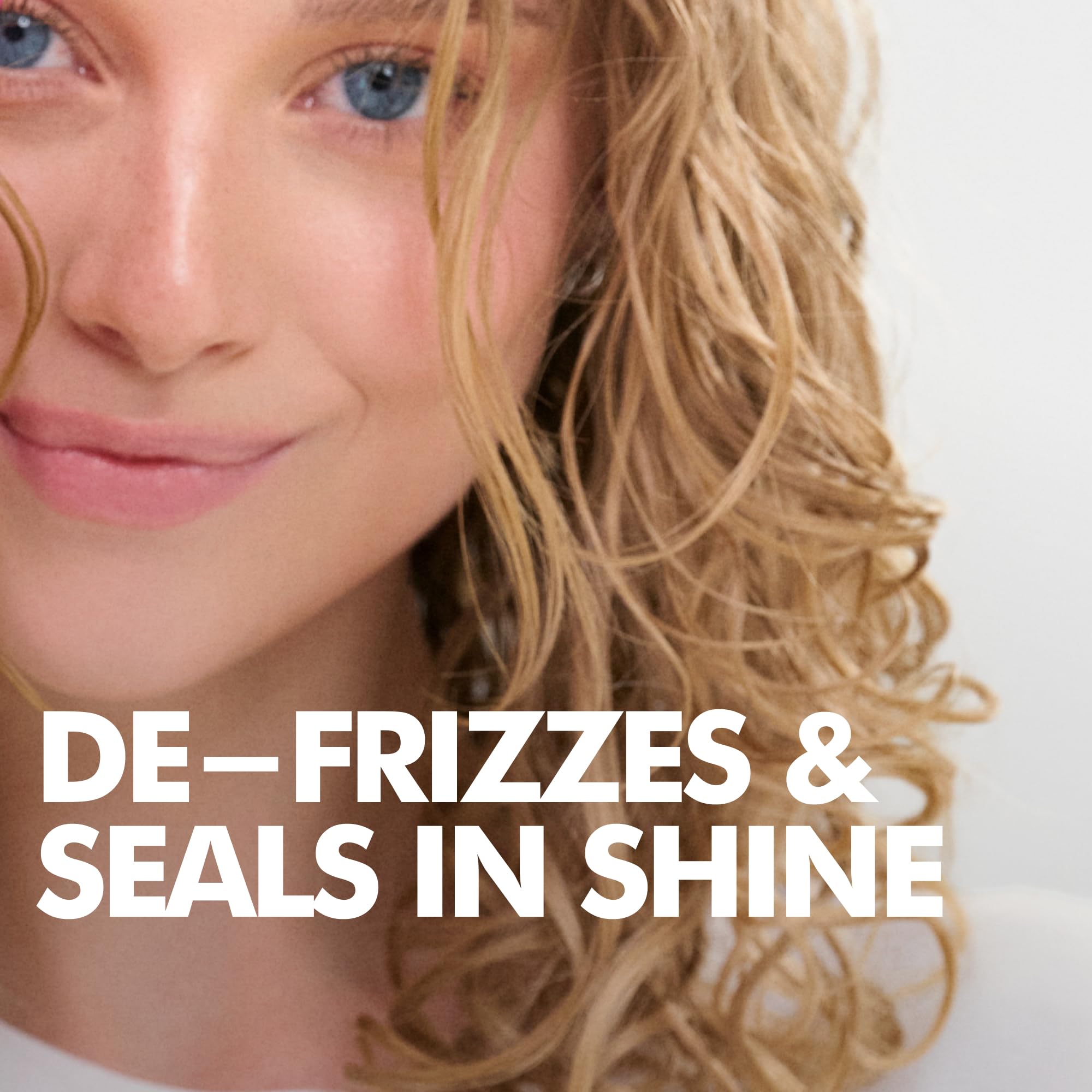 Umberto Giannini Curl Jelly Care on curls adds bounce and shine.