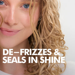 Umberto Giannini Curl Jelly Care on curls adds bounce and shine.