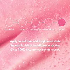Packaging of Umberto Giannini Curl Jelly with pump for easy use