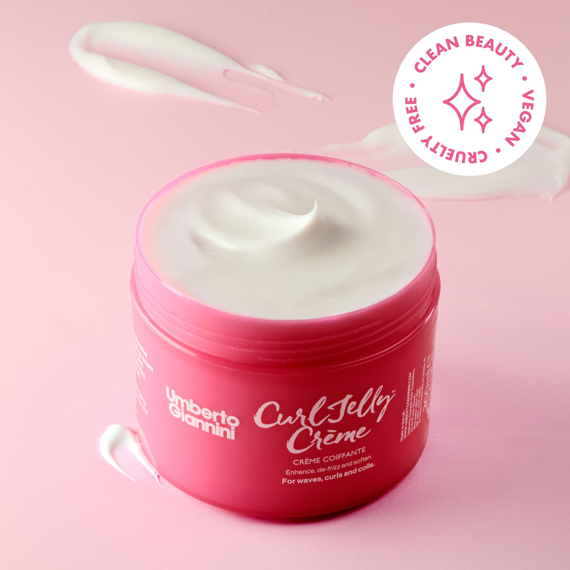 Defined curls after applying Curl Jelly Styling Crème for frizz control.