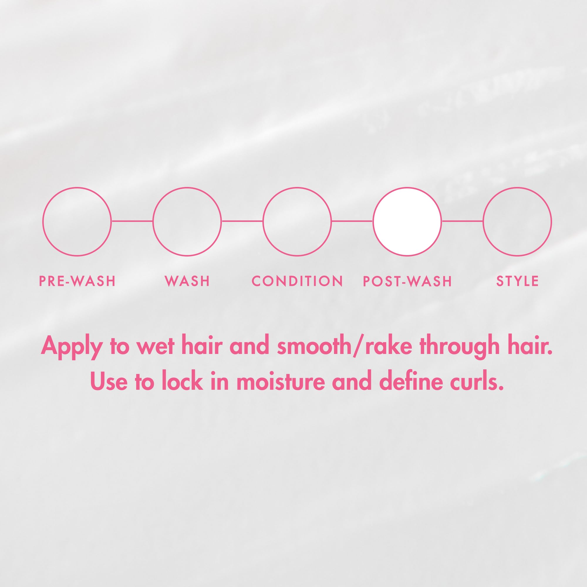 Close-up of ingredients: shea butter and coconut oil in Curl Jelly.