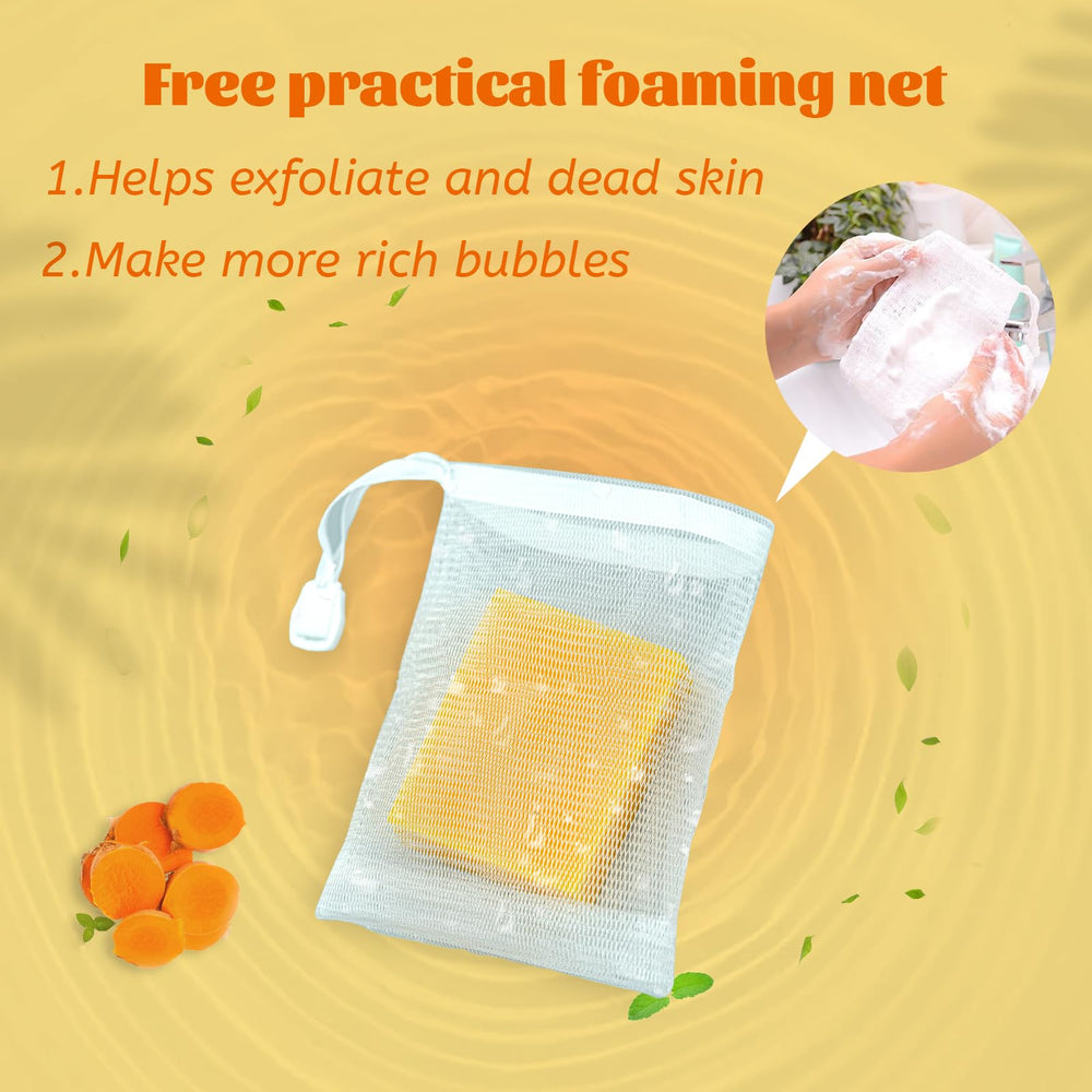Umpeimvon turmeric soap ideal for both face and body cleansing