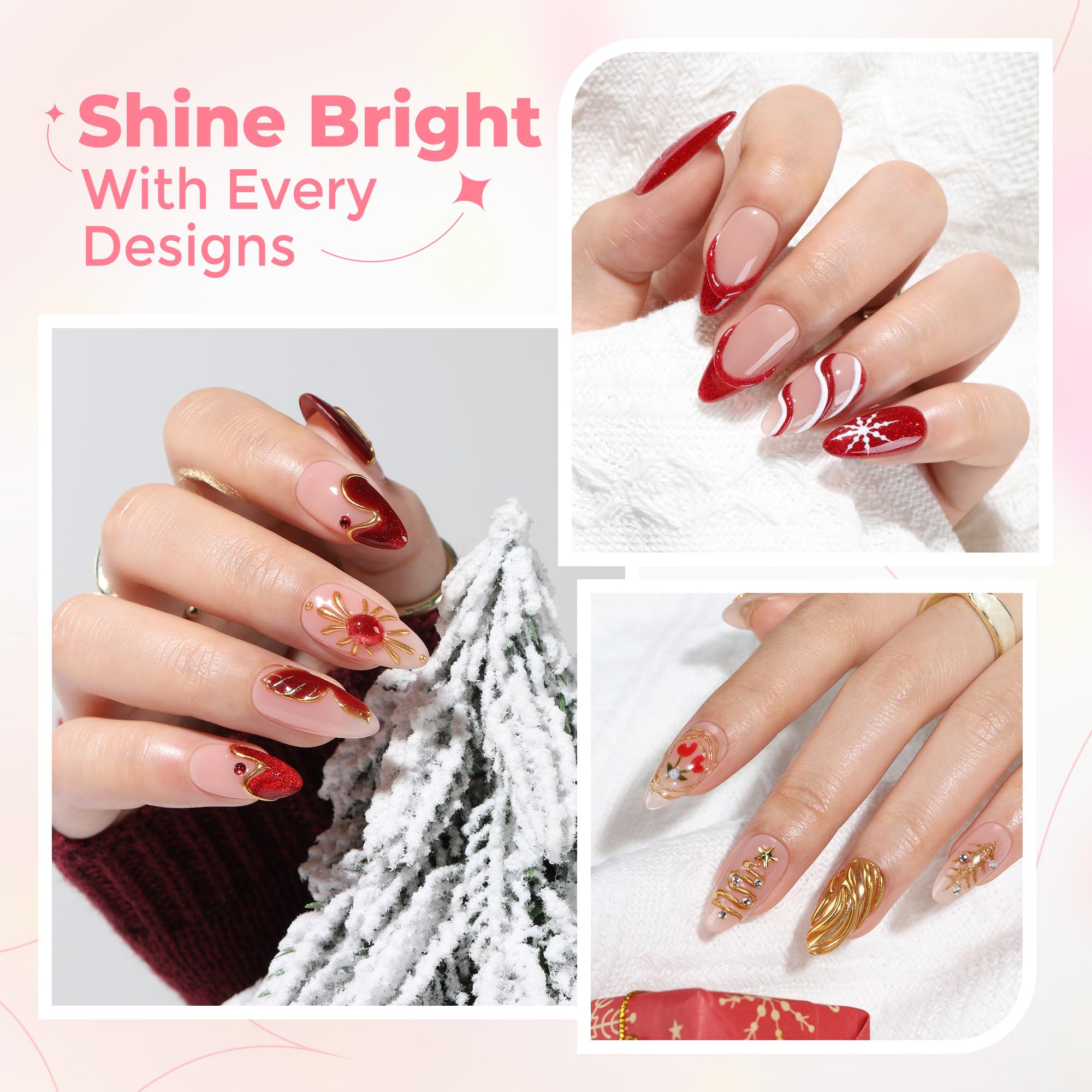 UNA GELLA 3D gel squeeze-tube design enables quick DIY nail sculpting