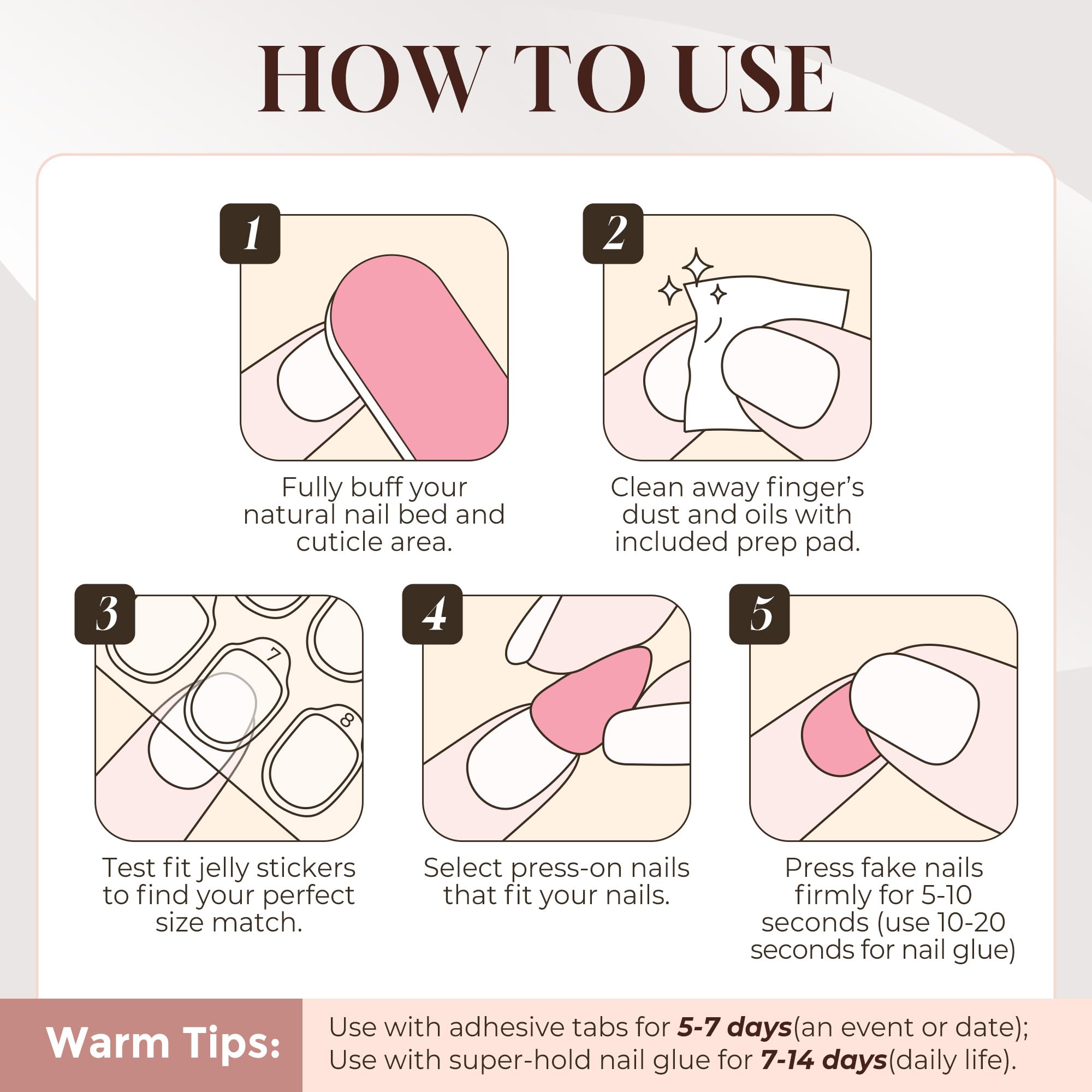 UNA GELLA cuticle stick and file for precise prep and shaping